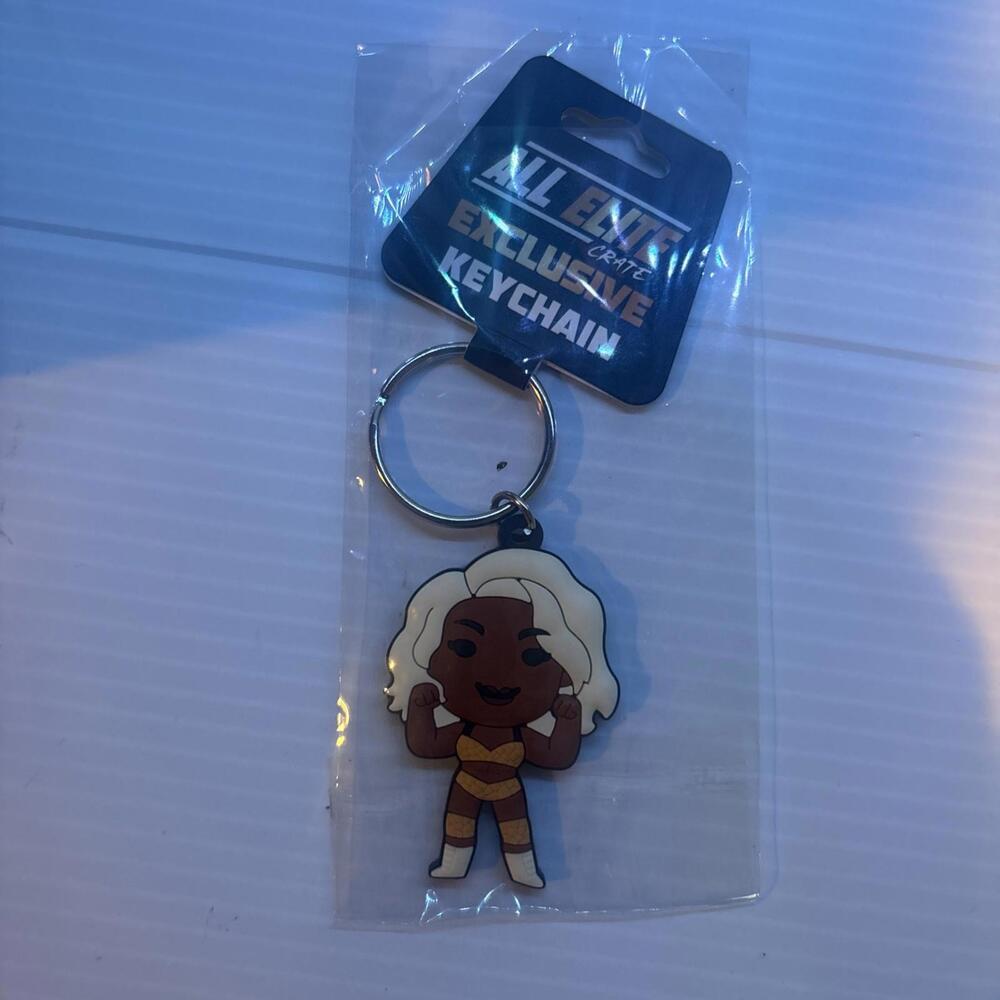 AEW All Elite Crate Exclusive Jade Cargill Keychain SEALED WWE AEW